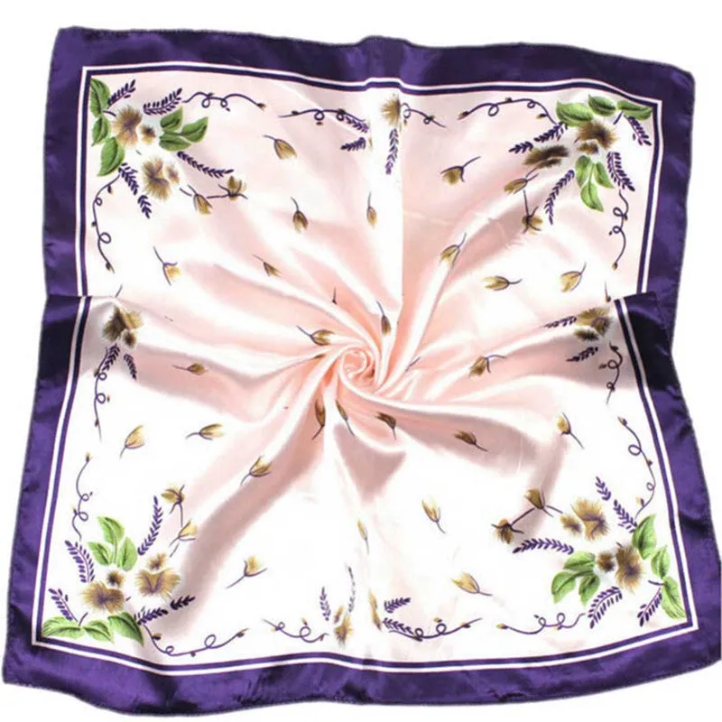 2016 Hot Satin Silk Square Scarf Women Fashion Vintage Four Seasons Shawl Changeable Scarves Toopoot's Vestidos#3546 SM6