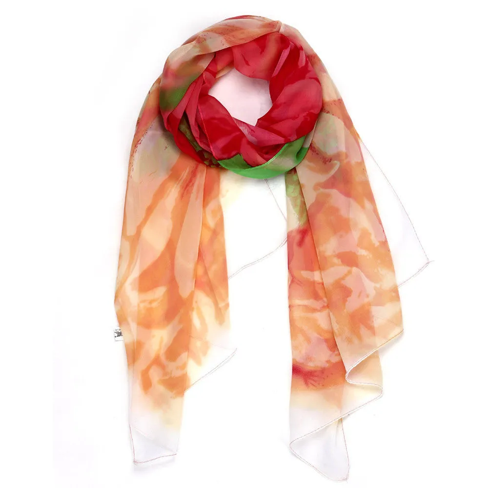 5 Candy Colors, 2016 Women Chiffon Scarf Fashion Women Scarf Shawl Printed Scarves Winter Autumn Warm Wrap Drop Shipping SM6