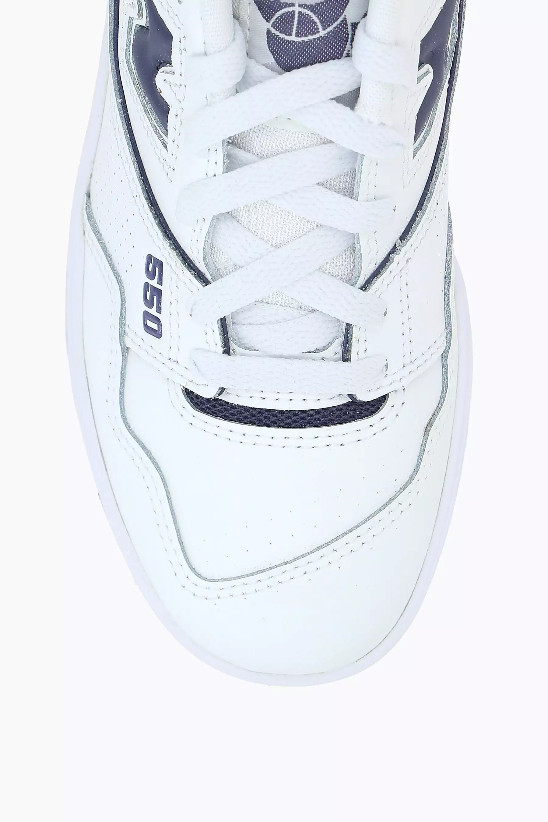 550 faux leather sneakers