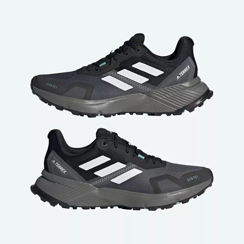 adidas Terrex Soulstride RAIN.RDY Womens Trail Running Shoes Waterproof Black