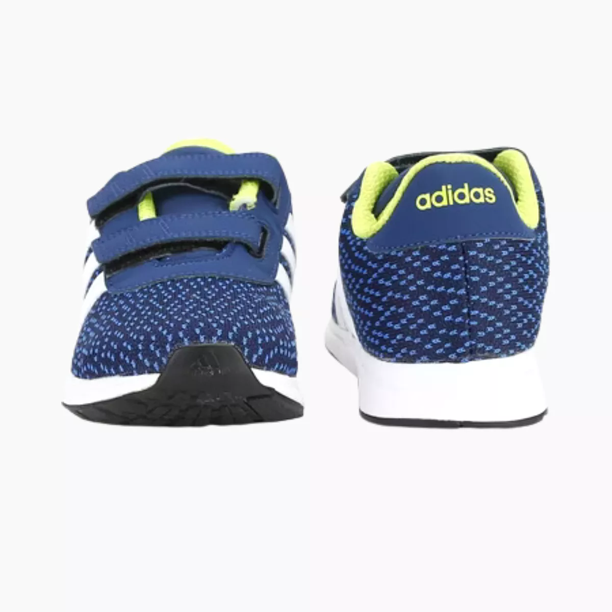 ADIDAS  Velcro Kids Running Shoes (7-12 Year)-Blue