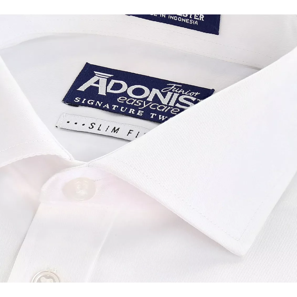 Adonis Boys Easy Care SHORT SLEEVE Slim Fit Twill Dress Shirt