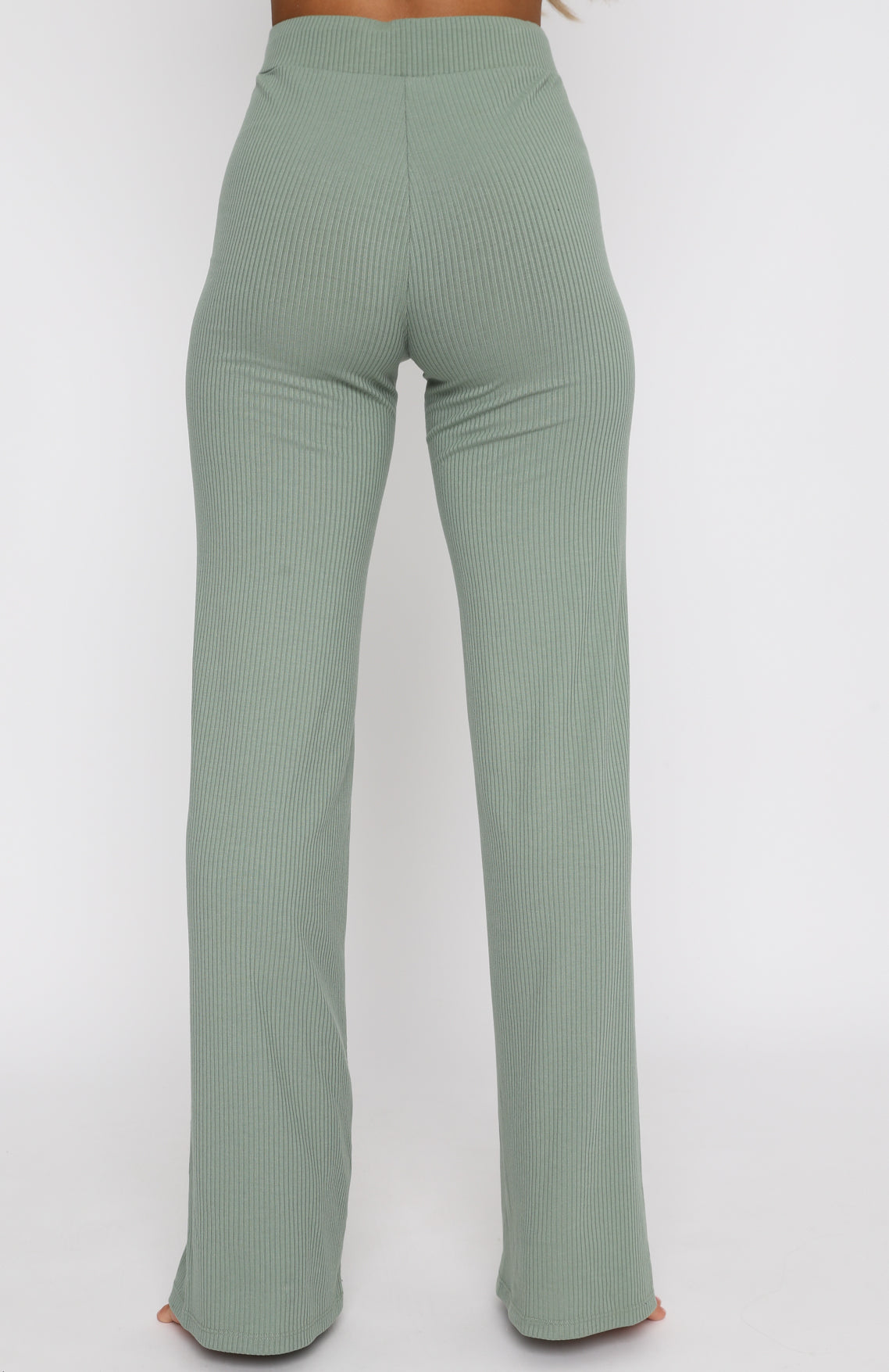 Adore You Ribbed Pants Sage