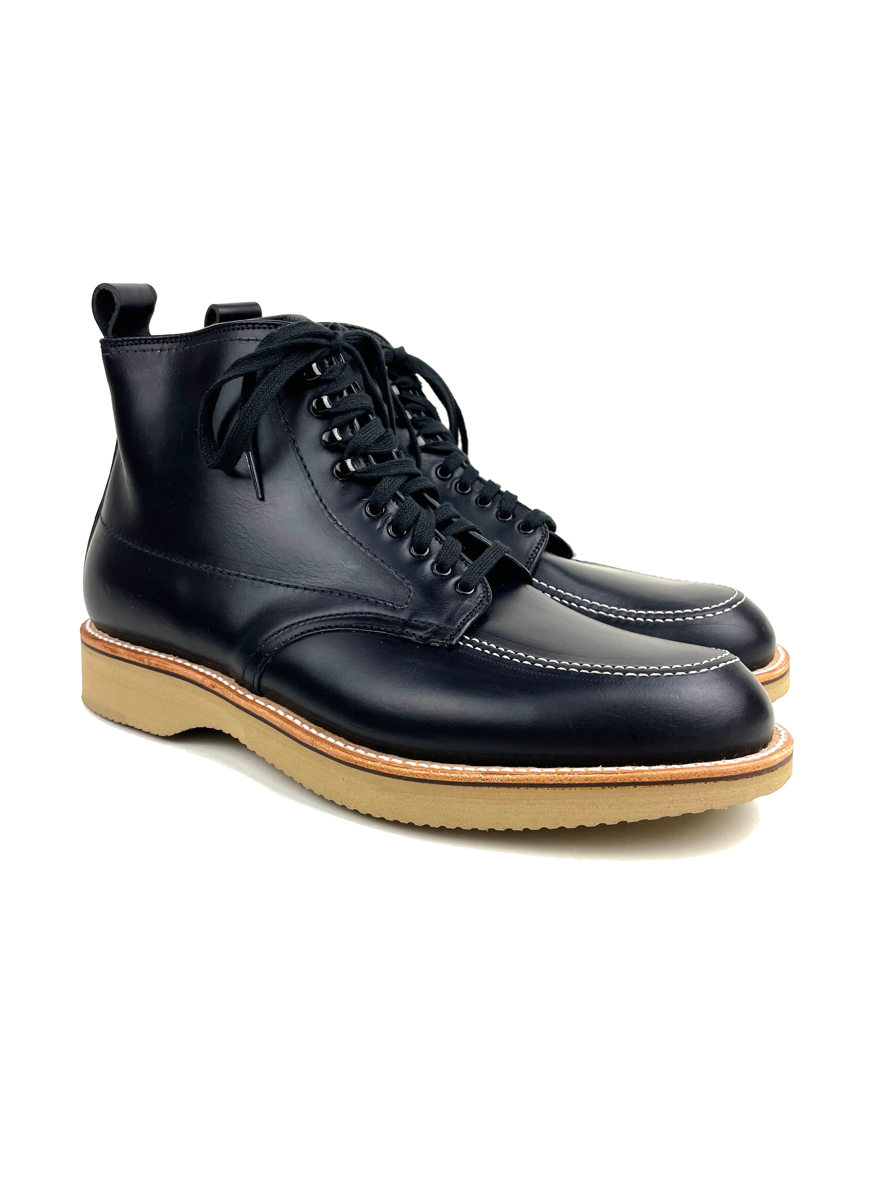 Alden Black 401 Wedge Indy Boot