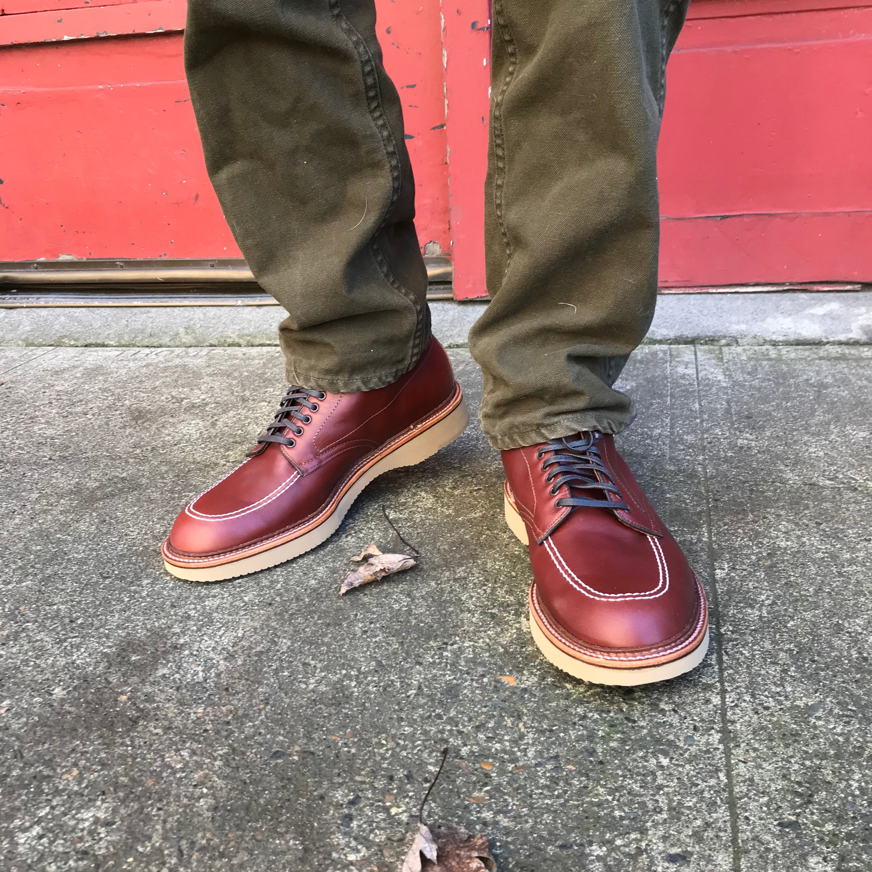 Alden Classic Indy 405 Boot on Wedge Work Sole