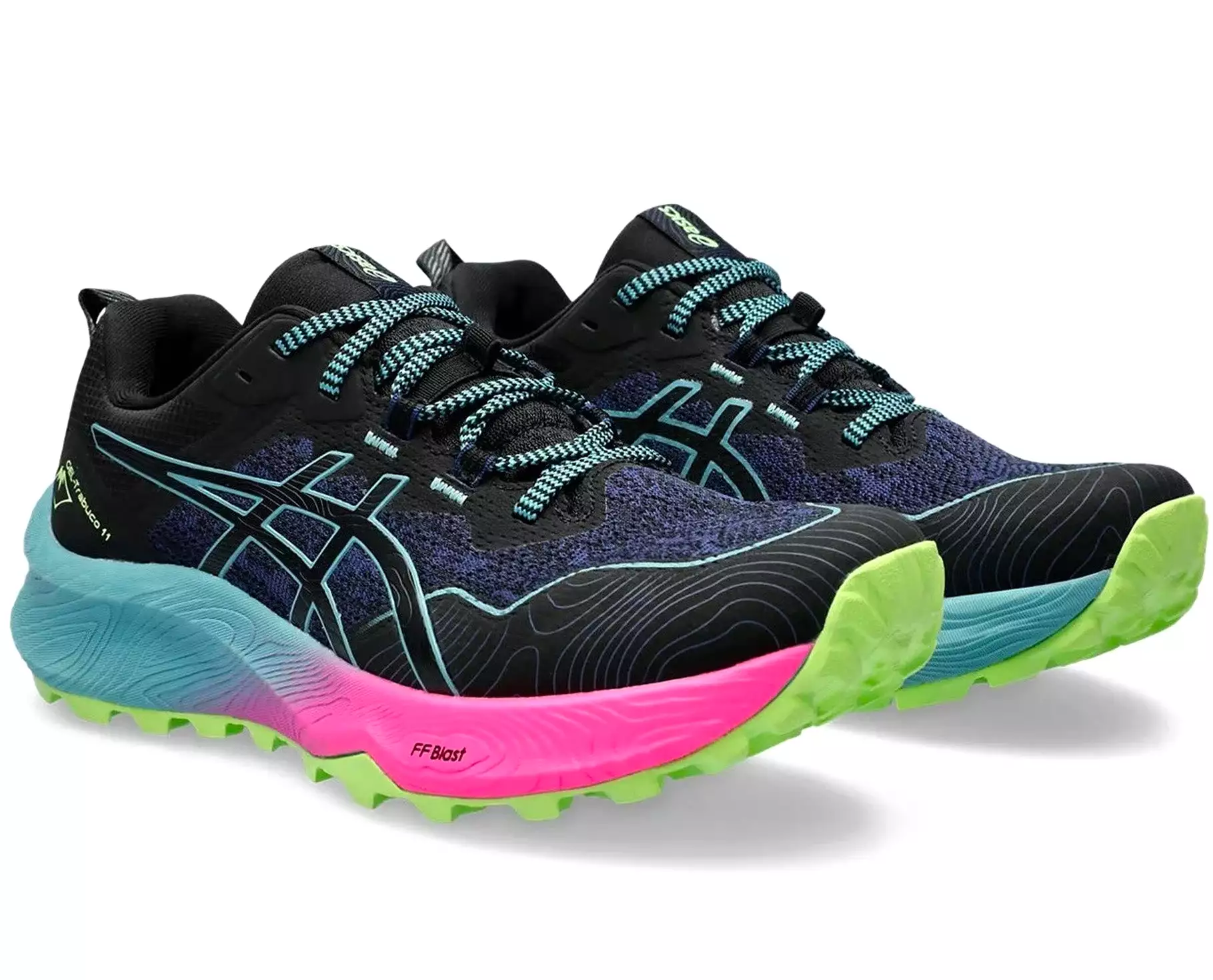 Asics Womens Gel-Trabuco 11 Trail Running Shoes <br> 1012B424 002