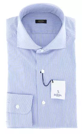 Barba Napoli Blue Shirt - Extra Slim