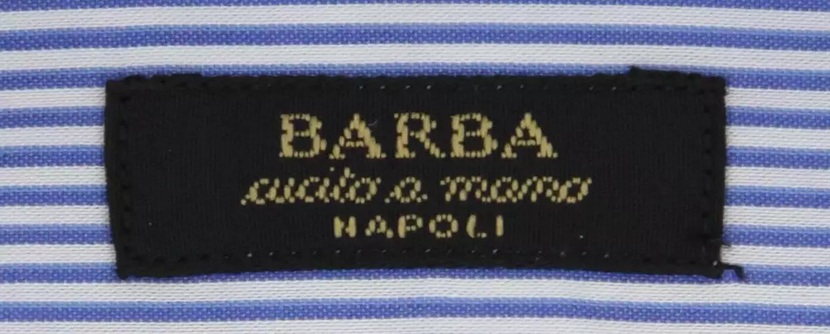 Barba Napoli Blue Shirt - Extra Slim