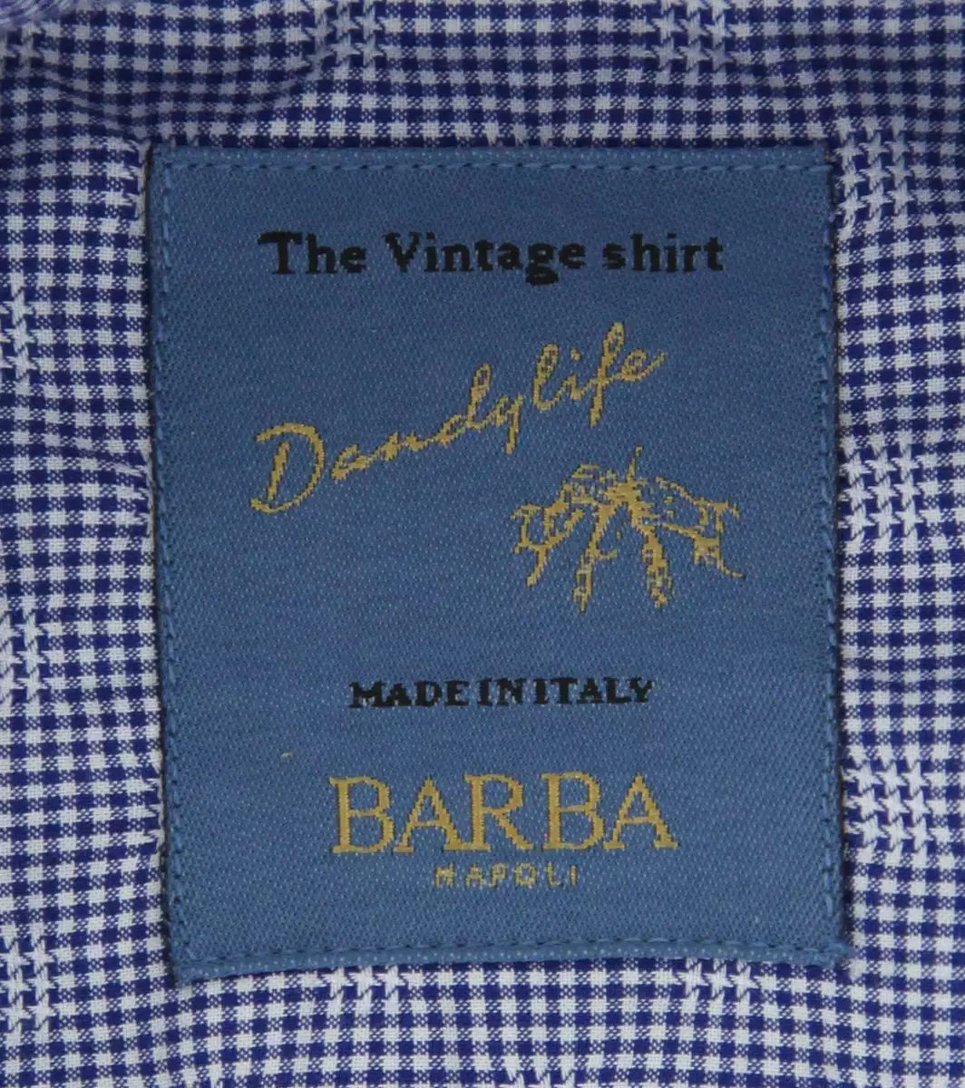 Barba Napoli Blue Shirt - Extra Slim