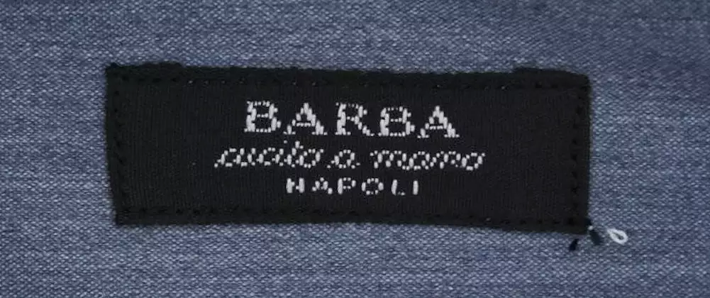 Barba Napoli Blue Shirt - Extra Slim