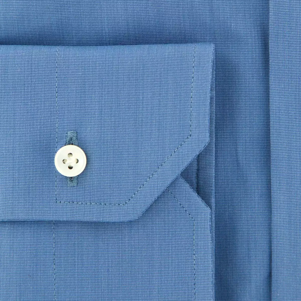 Barba Napoli Blue Shirt - Slim