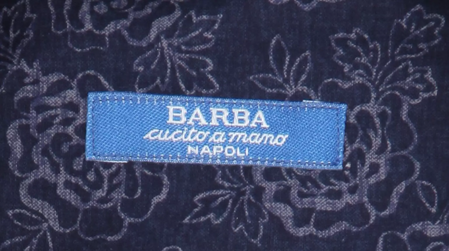 Barba Napoli Dark Blue Shirt - Extra Slim