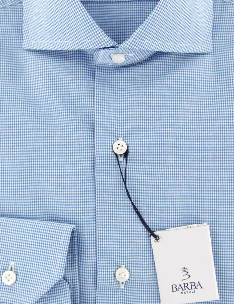 Barba Napoli Light Blue Shirt - Extra Slim