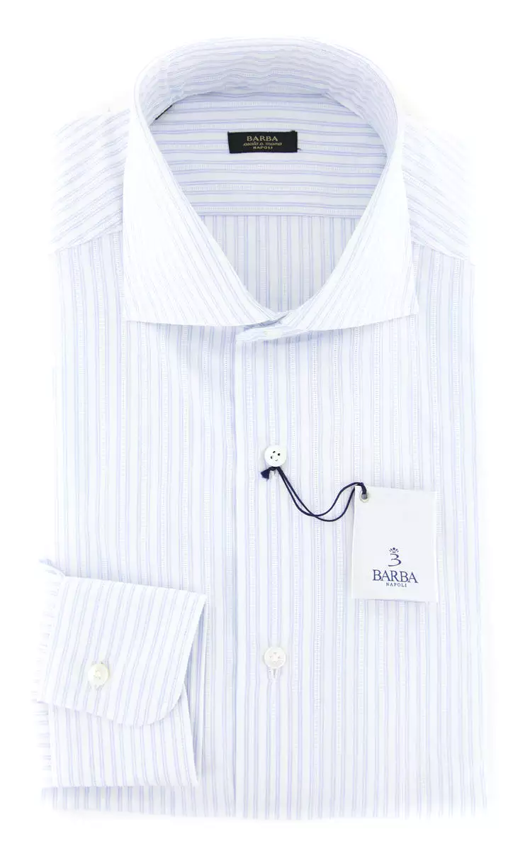 Barba Napoli Light Blue Shirt - Extra Slim