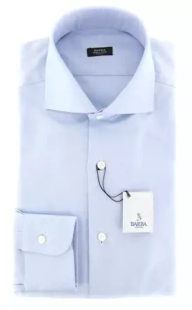 Barba Napoli Light Blue Shirt - Extra Slim