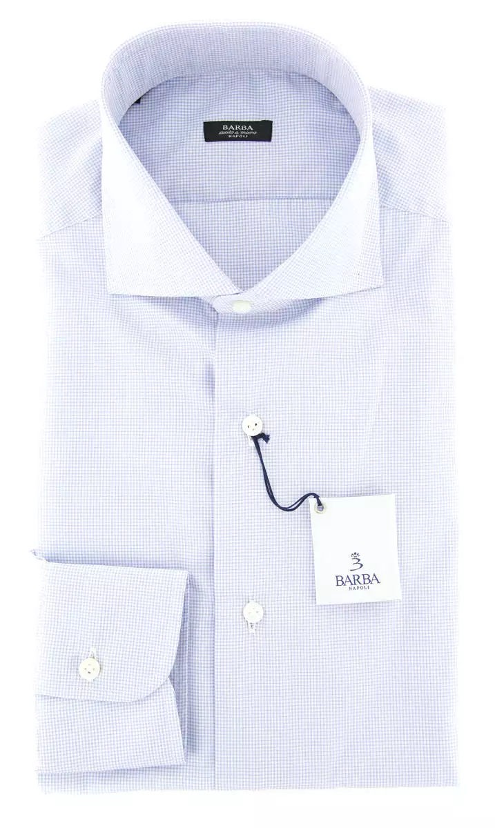 Barba Napoli Light Blue Shirt - Extra Slim