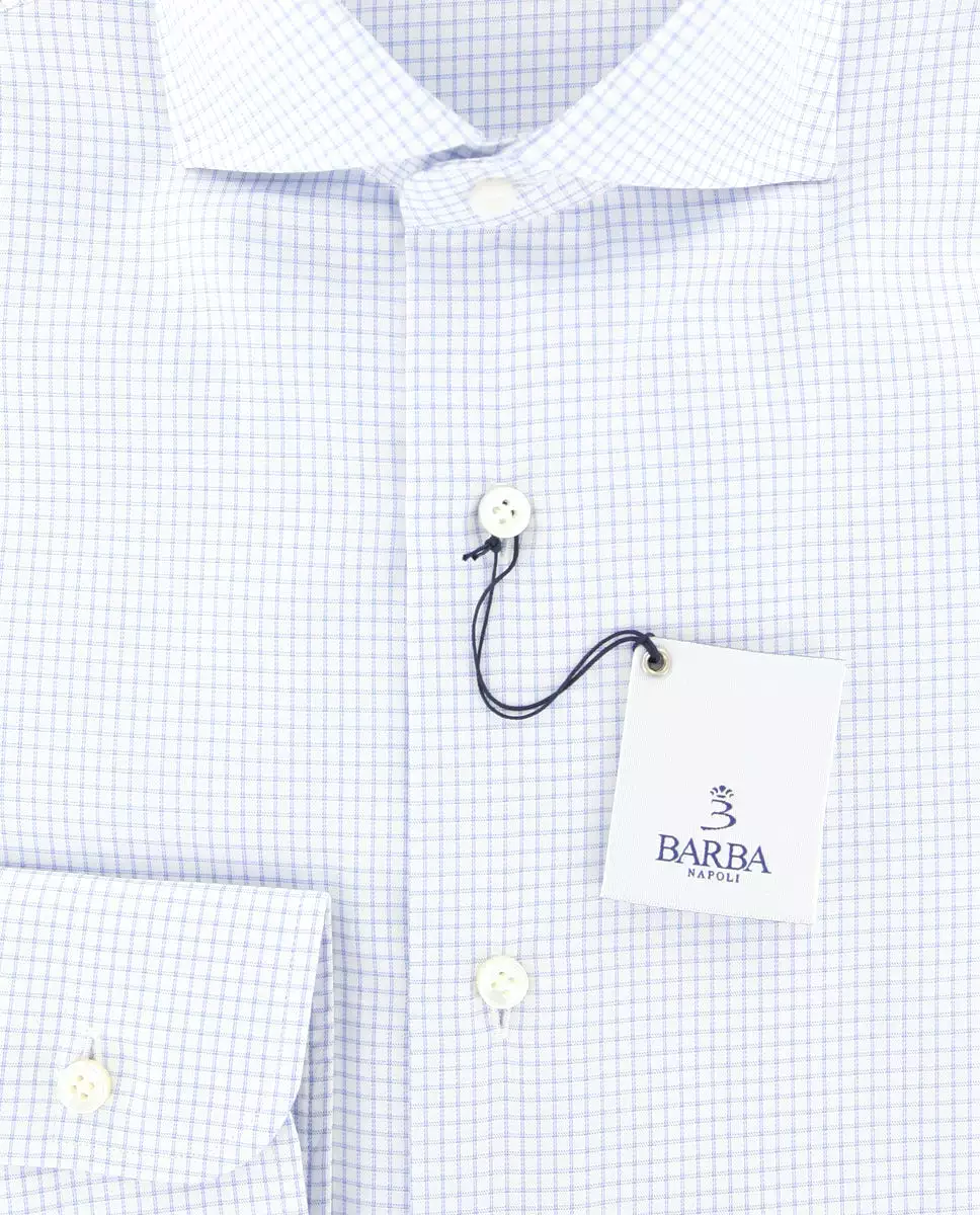 Barba Napoli Light Blue Shirt - Extra Slim