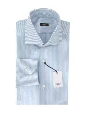 Barba Napoli Light Blue Shirt - Extra Slim