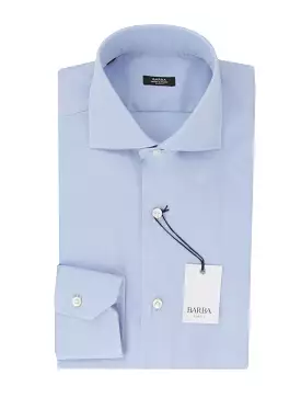 Barba Napoli Light Blue Shirt - Extra Slim