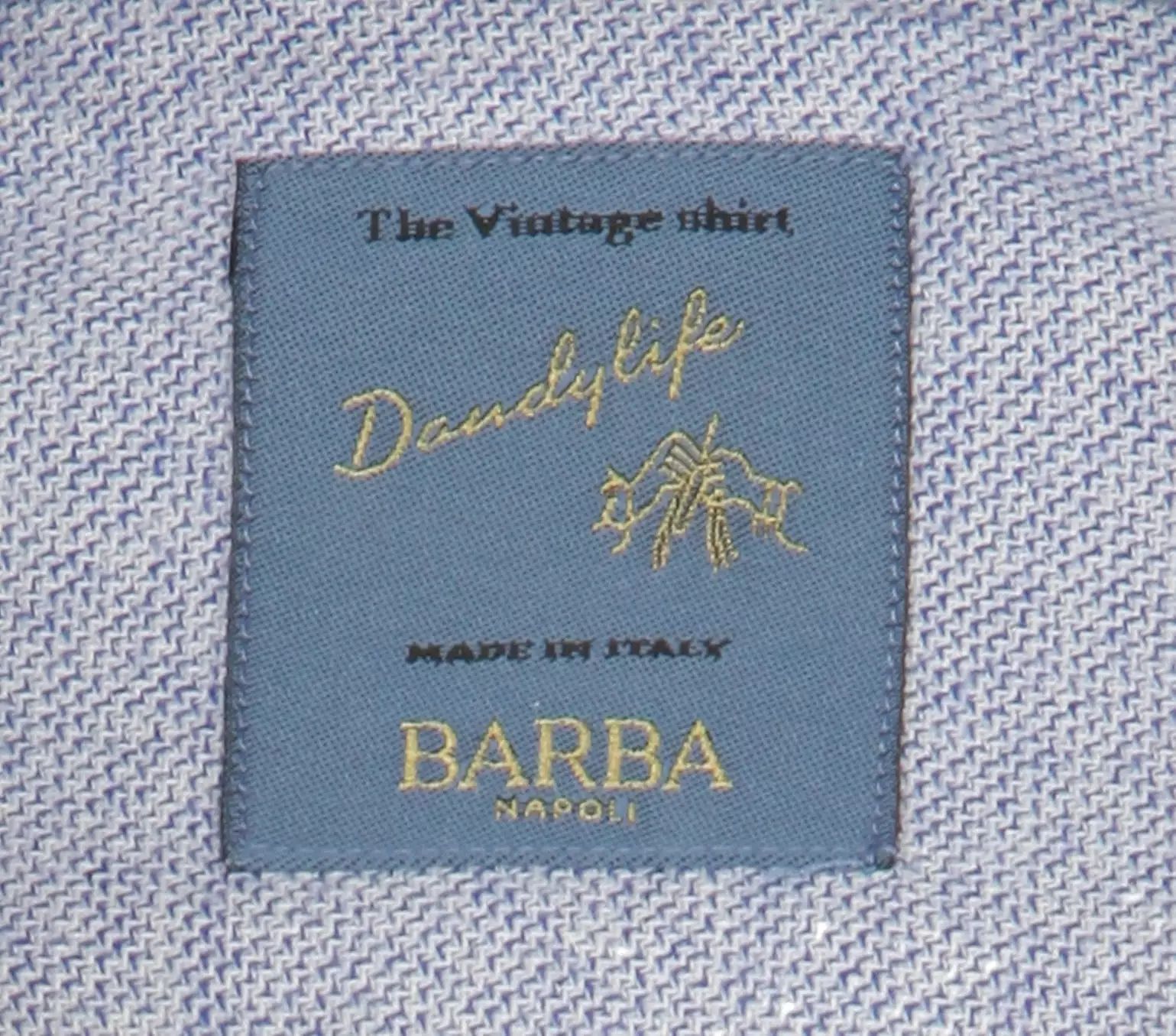 Barba Napoli Light Blue Shirt - Extra Slim