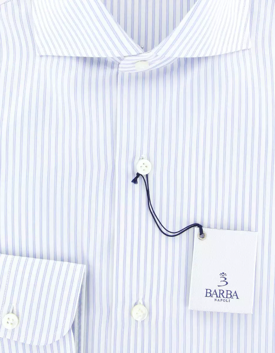 Barba Napoli Light Blue Shirt - Extra Slim