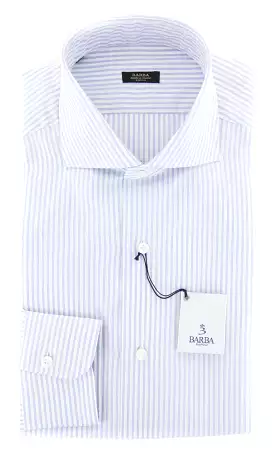 Barba Napoli Light Blue Shirt - Extra Slim