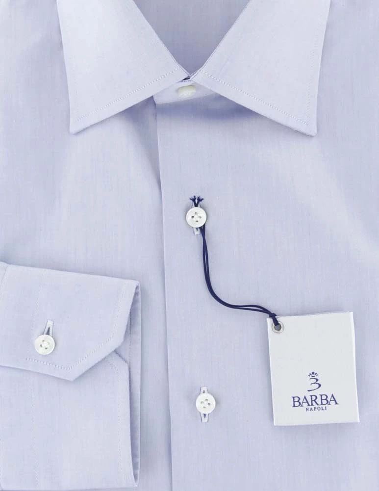 Barba Napoli Light Blue Shirt - Slim