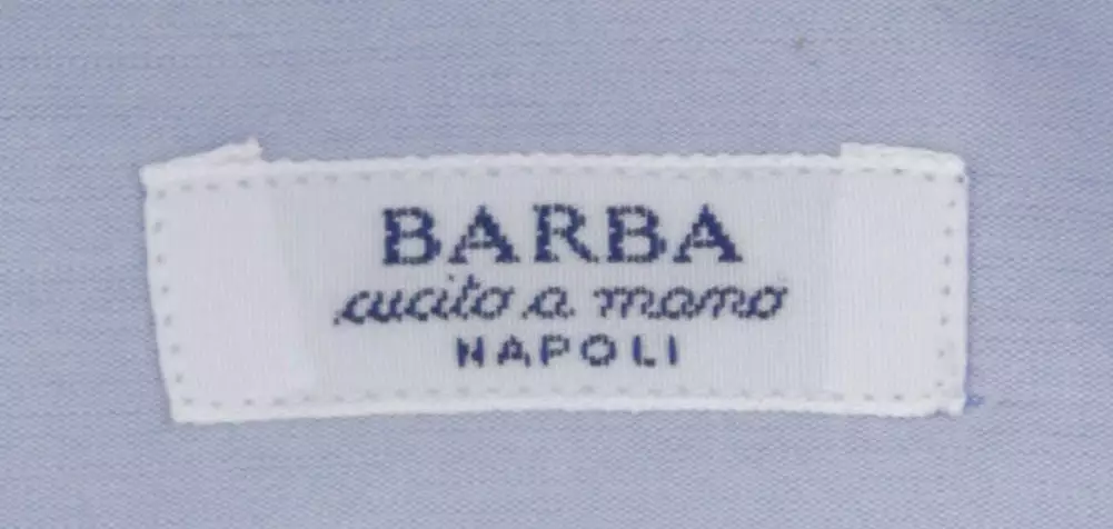 Barba Napoli Light Blue Shirt - Slim