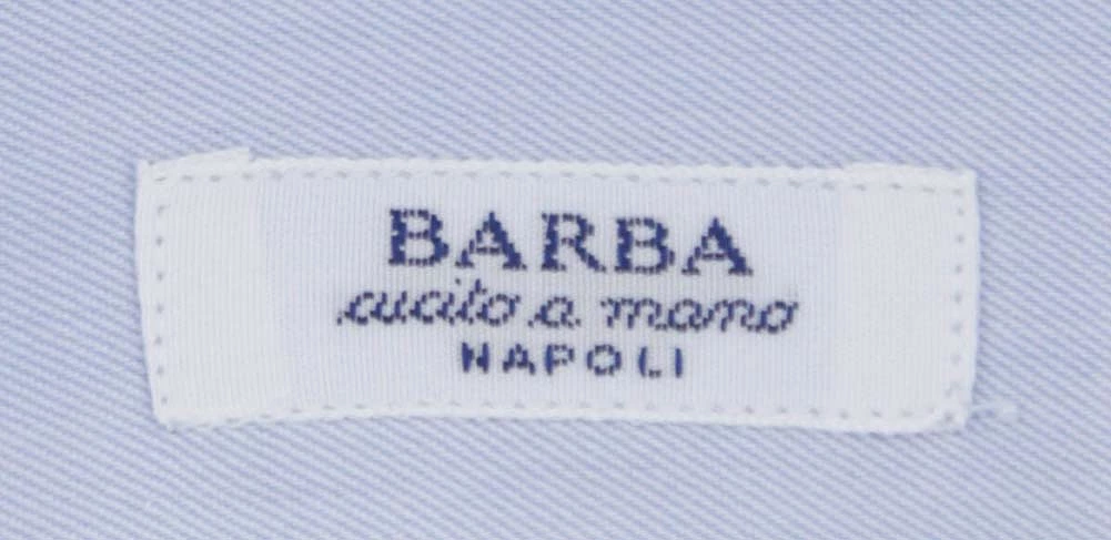 Barba Napoli Light Blue Shirt - Slim