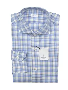 Barba Napoli Light Blue Shirt - Slim