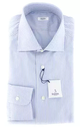 Barba Napoli Light Blue Shirt - Slim