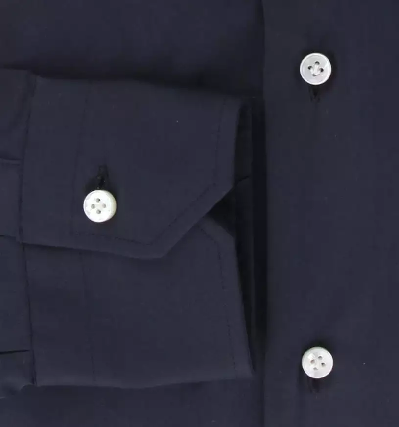 Barba Napoli Midnight Navy Blue Shirt - Extra Slim