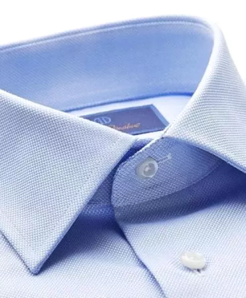 BLUE ROYAL OXFORD DRESS SHIRT - REGULAR FIT