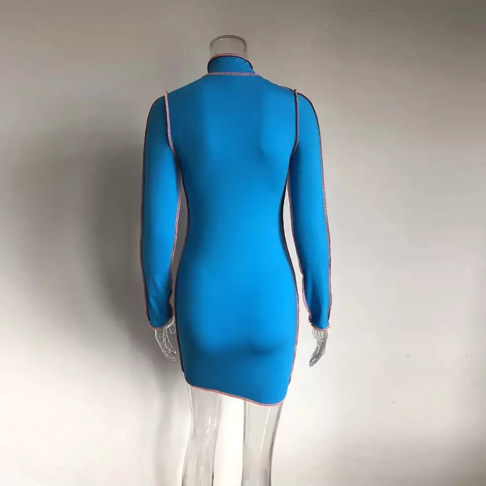 Blue Who Dress