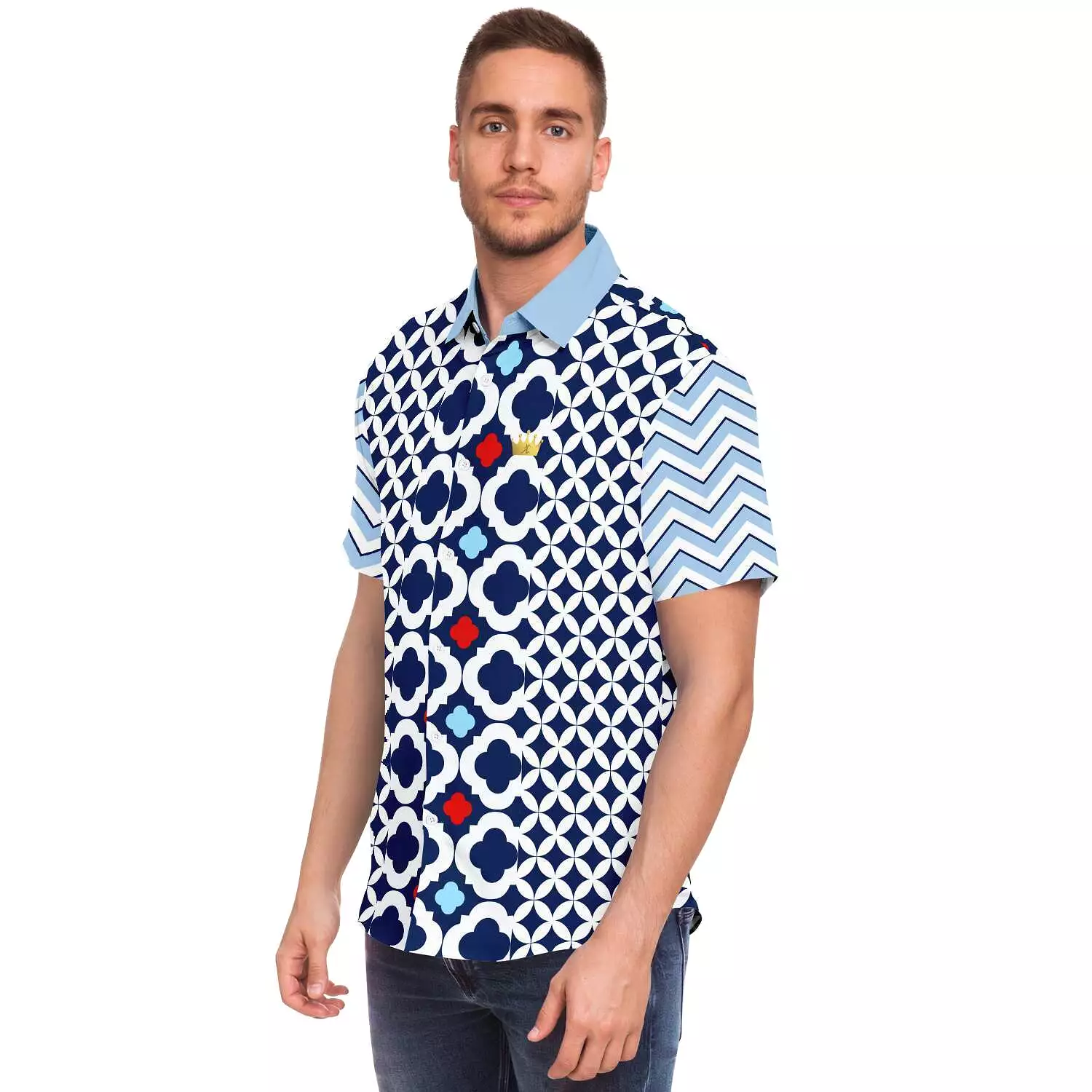 Blues Clues Short Sleeve Button Down Shirt