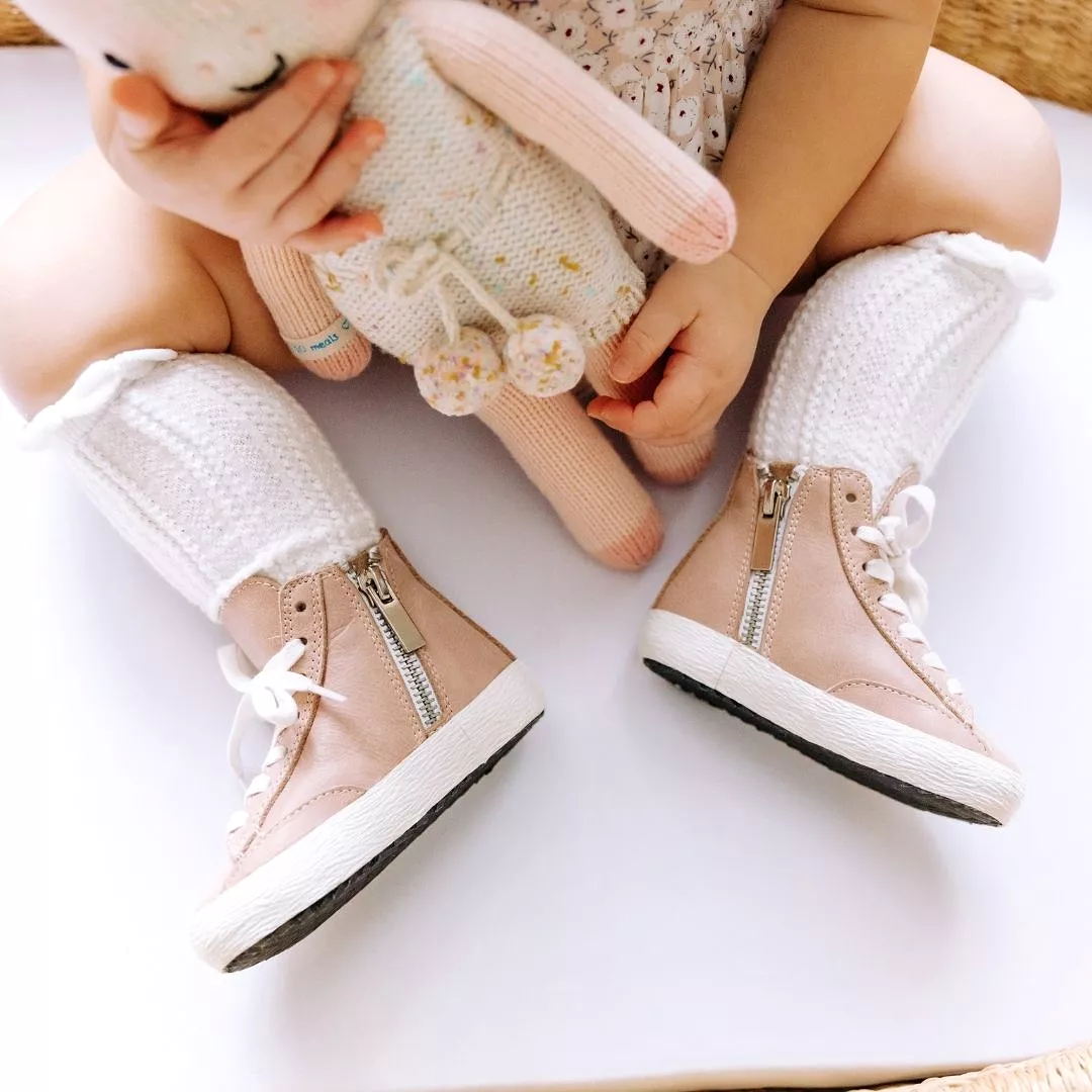 Blush - High Top Sneakers