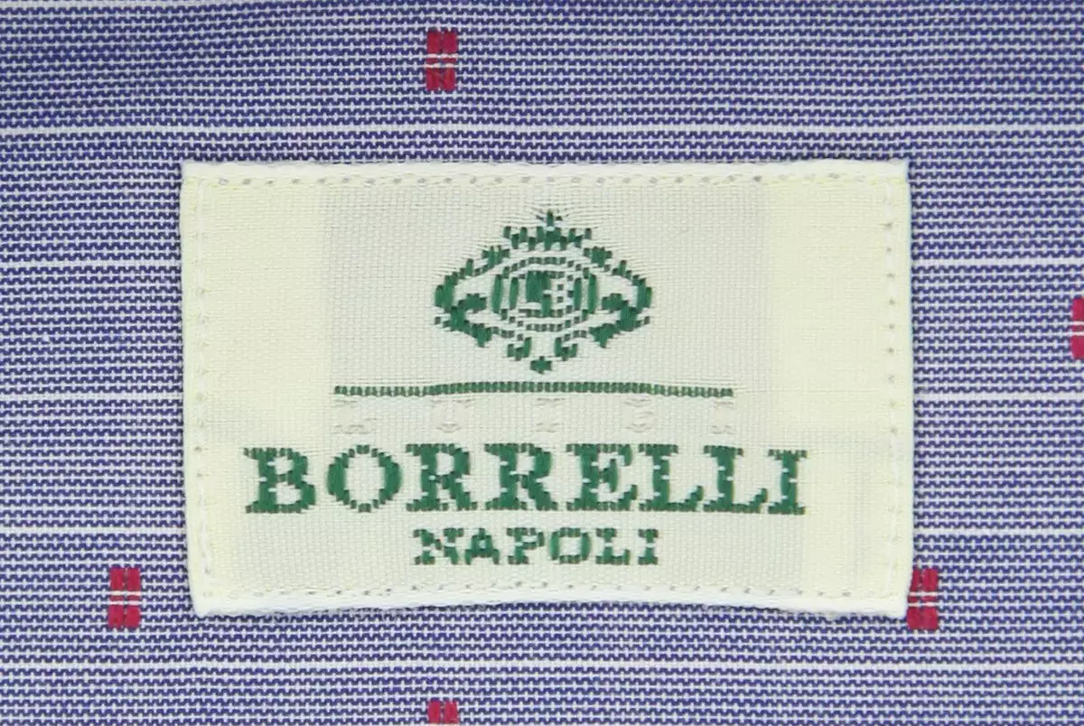 Borrelli Blue Shirt - Extra Slim