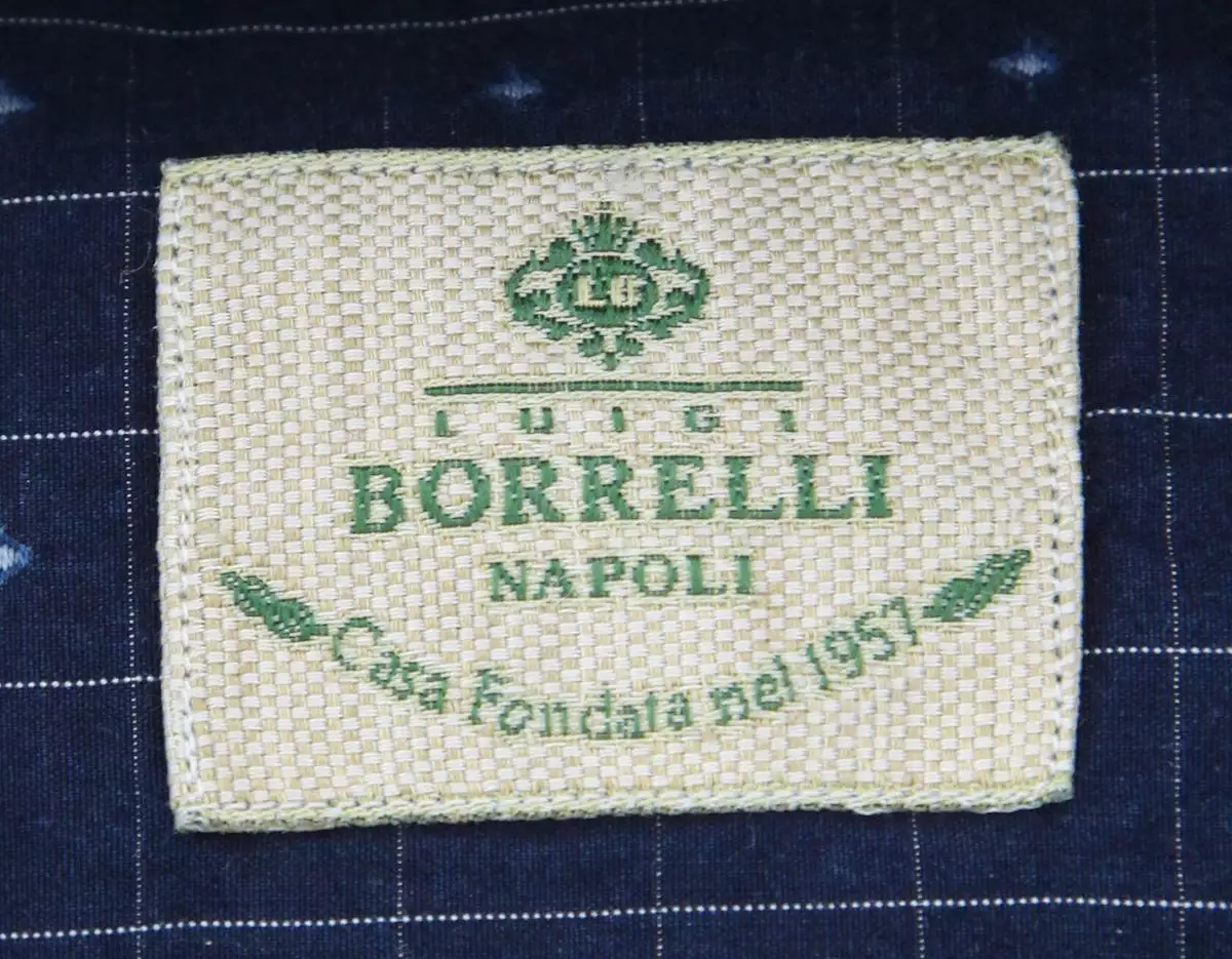 Borrelli Midnight Navy Blue Shirt - Extra Slim