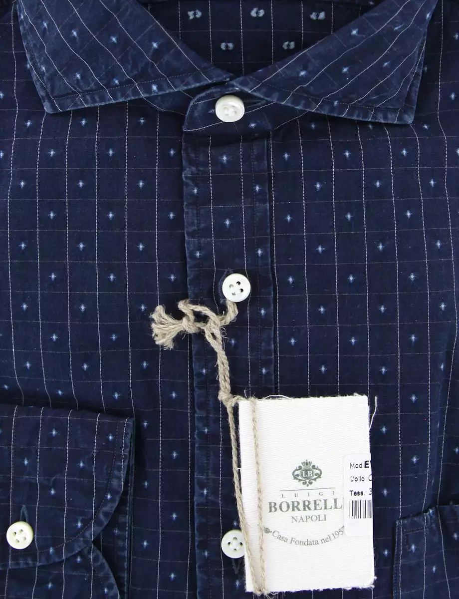 Borrelli Midnight Navy Blue Shirt - Extra Slim