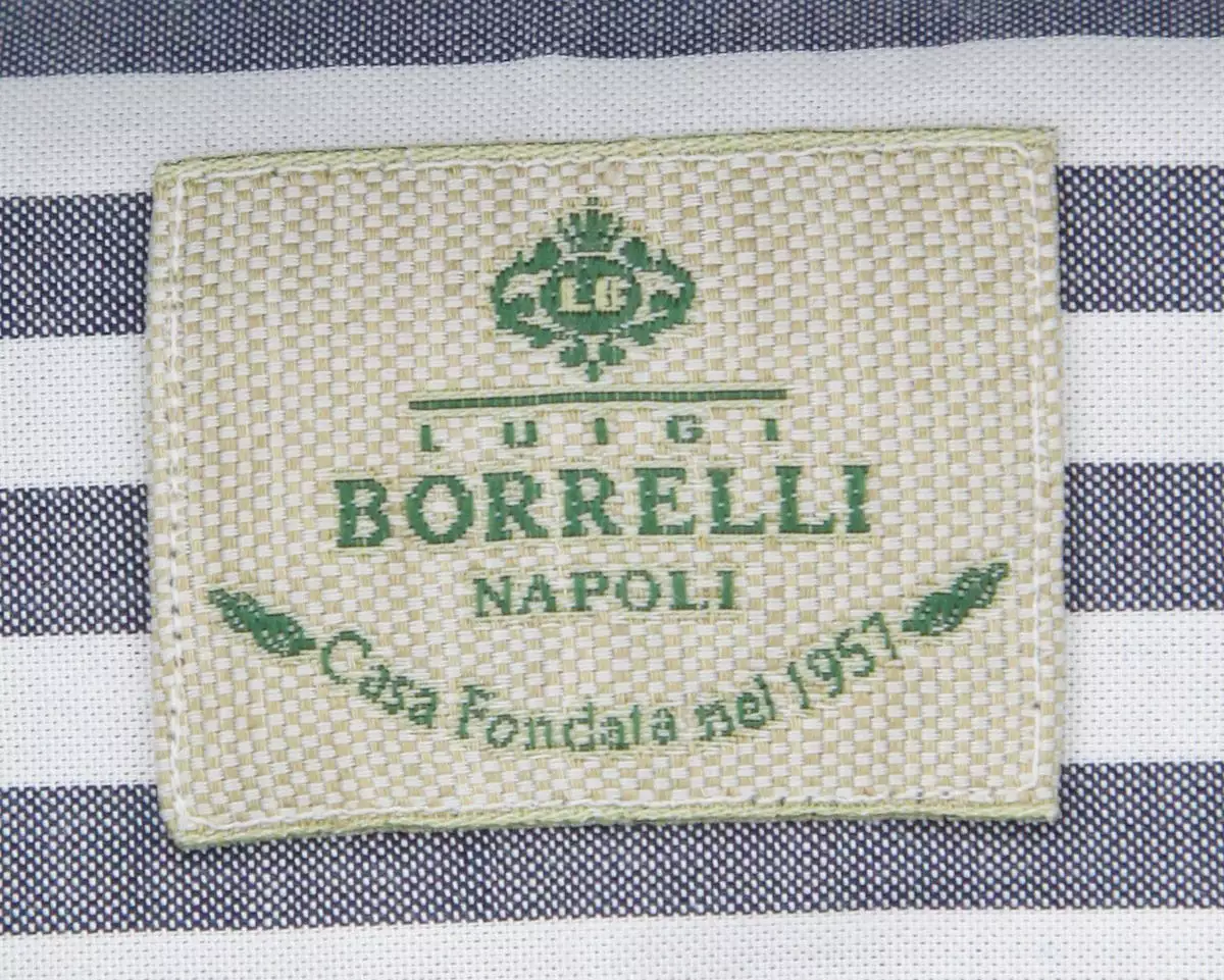 Borrelli Midnight Navy Blue Shirt - Extra Slim