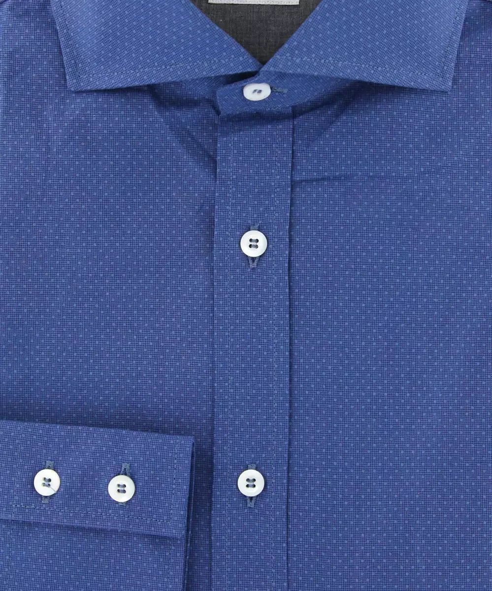 Brunello Cucinelli Blue Shirt - Full