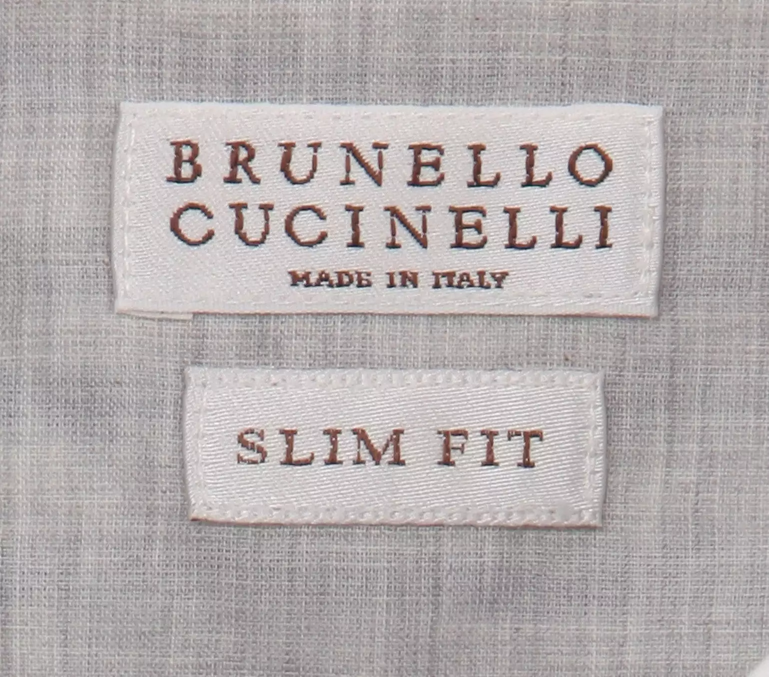 Brunello Cucinelli Light Blue Shirt - Slim