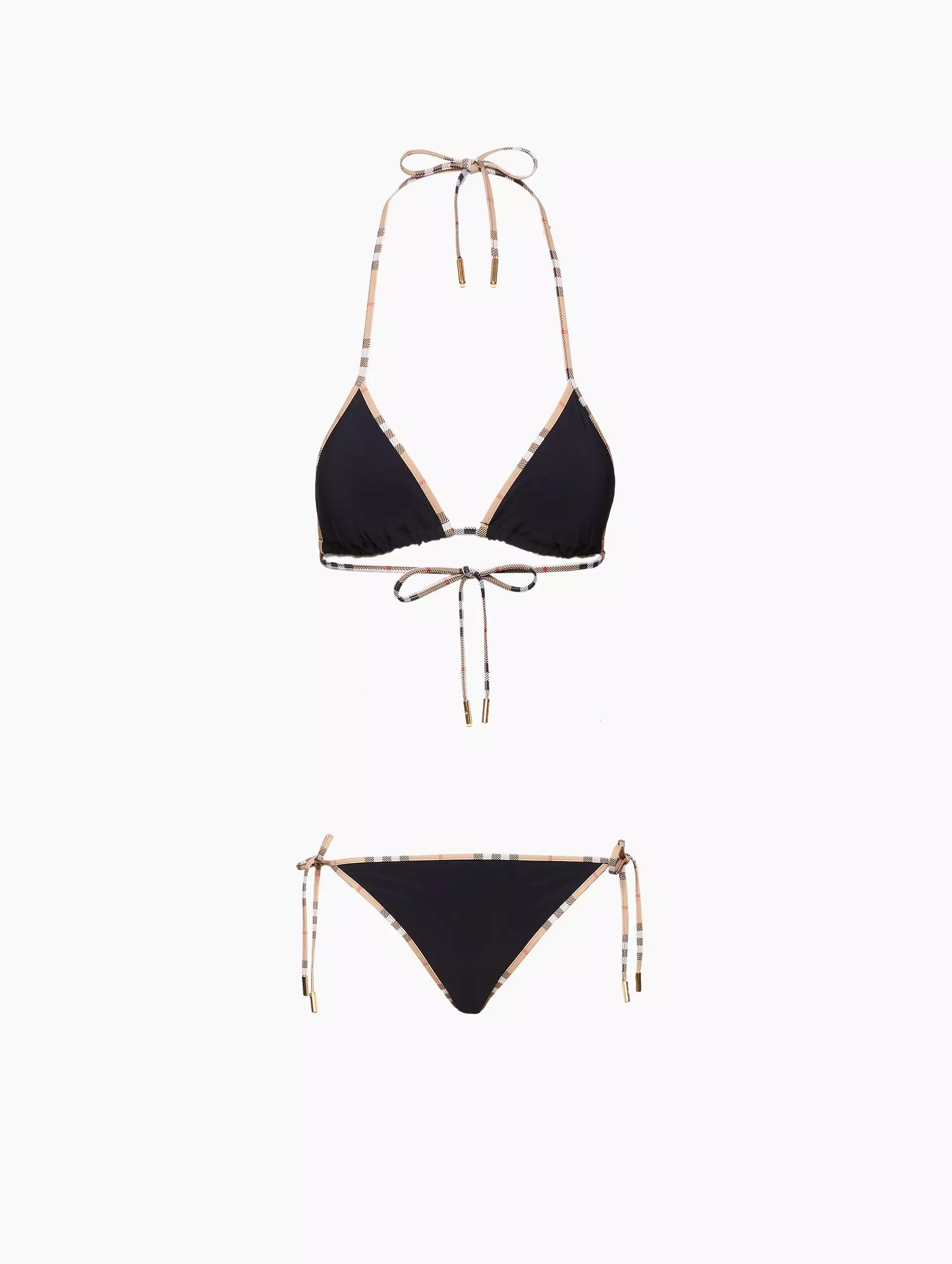 Check Triangle Bikini