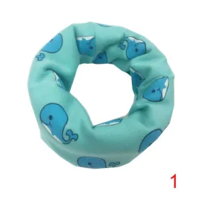 Child Scarf Boys Girls O Ring Neckerchief Scarves Toddler Baby Scarf Warm Wear S1 SM6