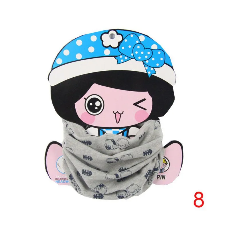 Child Scarf Boys Girls O Ring Neckerchief Scarves Toddler Baby Scarf Warm Wear S1 SM6