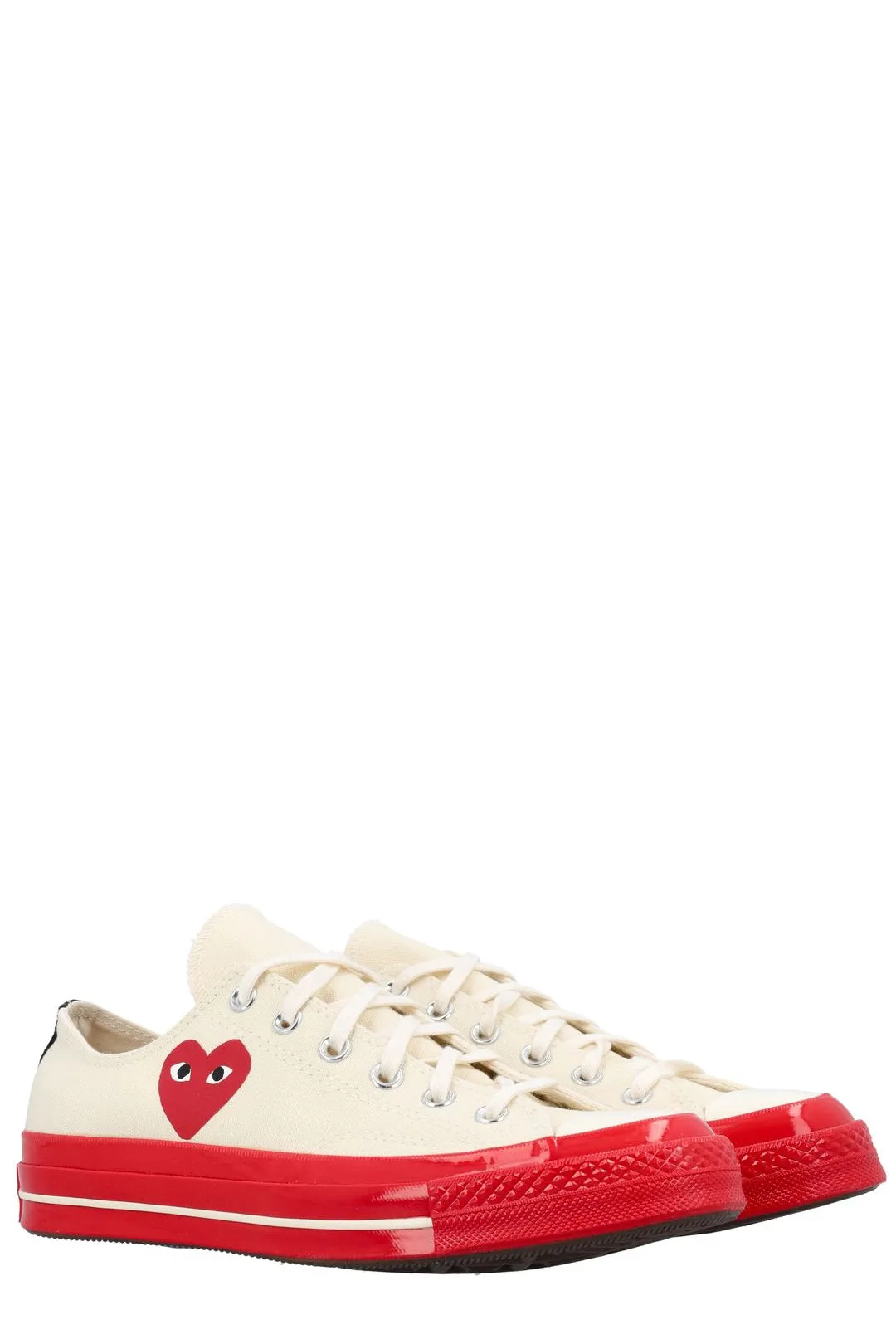 Comme des Garons Play x Converse Chuck 70 Low-Top Sneakers