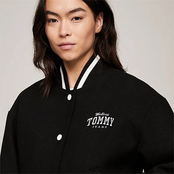 Cropped Wool Varsity Bomber | Jackets & Vests | Stirling Sports