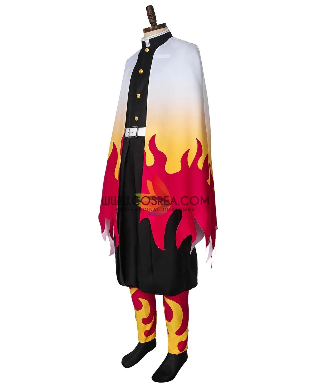 Demon Slayer Rengoku Kyojuro Printed Cosplay Costume