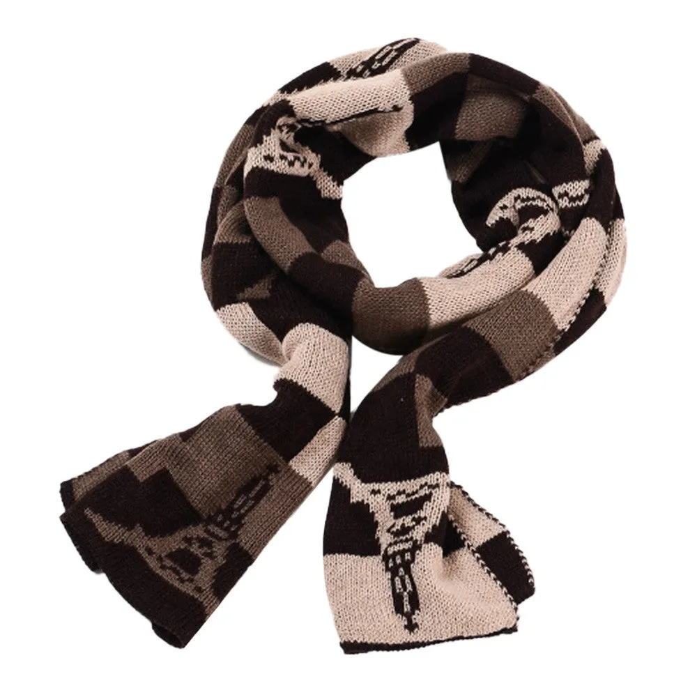 Eiffel Tower Men's Warm Scarf