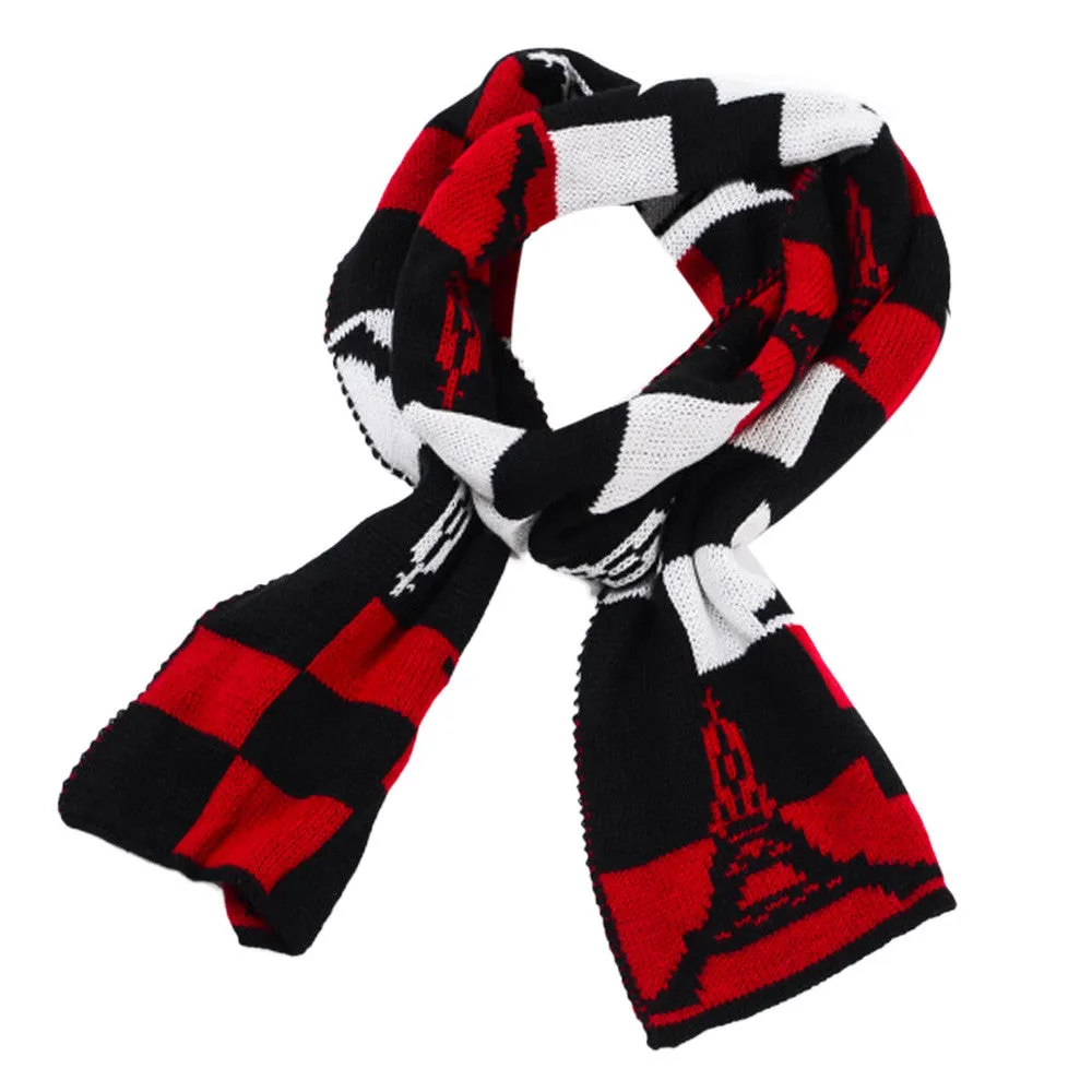 Eiffel Tower Men's Warm Scarf